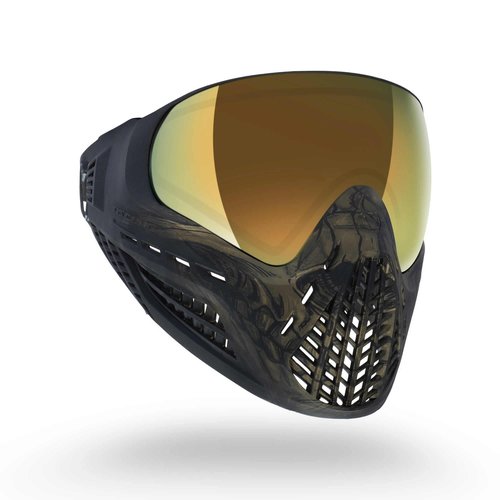 Virtue VIO Ascend Thermal Paintball Goggles/Masks (Gold Skull LE), Adjustable
