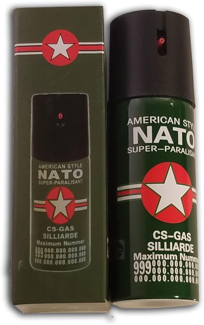 NATO American Style Super-Paralyzing Self Defensive Body Protect Aerosol Type. 60ml