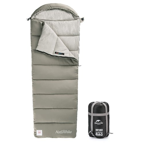 Naturehike Sleeping Bags Hollow Cotton M180 Green Left Zipper