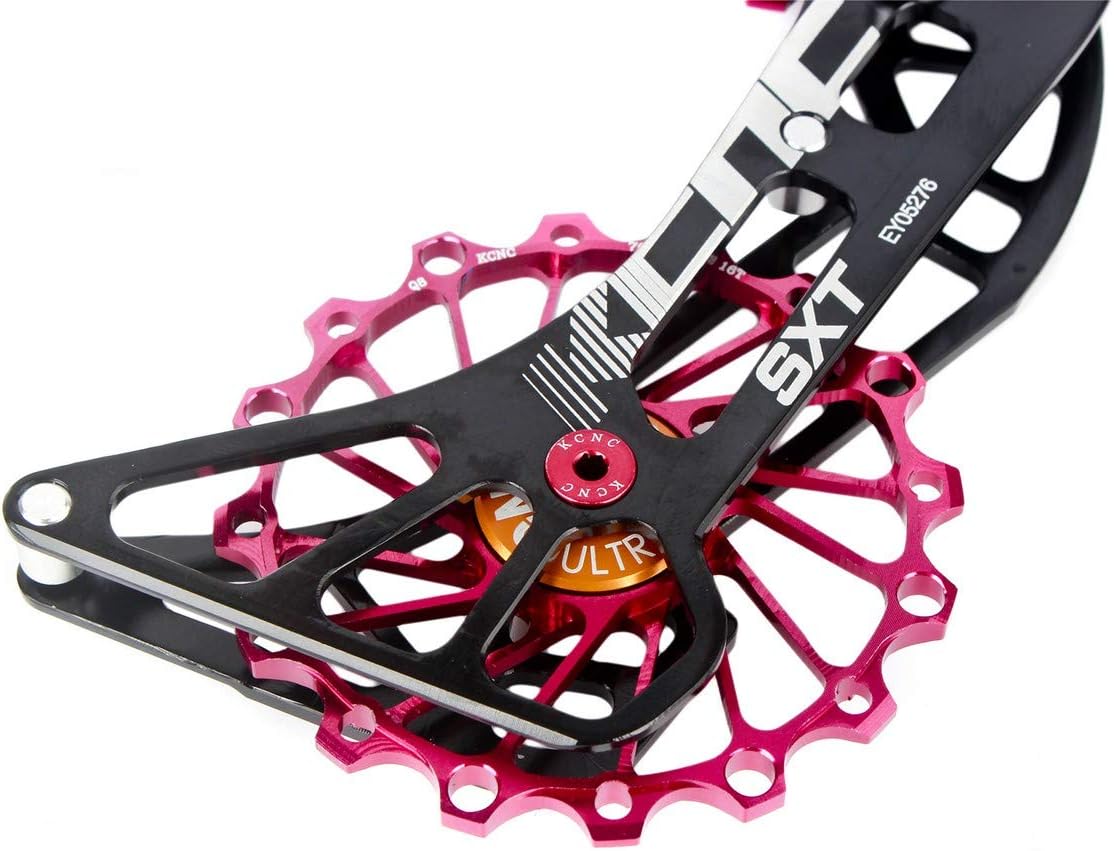 SXT Mountain E-Bike Bicycle Bike Oversized Pulley Rear Derailleur Cage OSPW for Shimano Deore XTR/XT/SLX M9000/M9050/M8000/M8050/M7000 11 Speed use