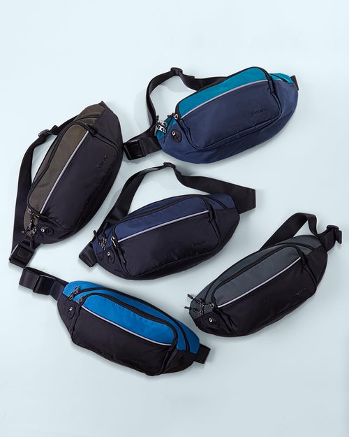 WATERFLY Hiking Waist Bag Travel fanny pack Multi-Pockets Fanny Pack Outdoors Sports Traveling Running Dog Walking Fashion Casual Bum Bag for Women Men
