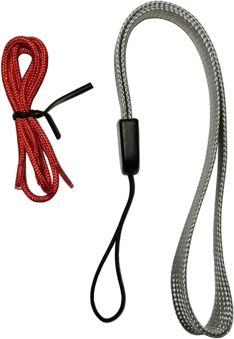 The Red Starting Pull-String and The Gray Hand Strap of Wincspace Force Ball
