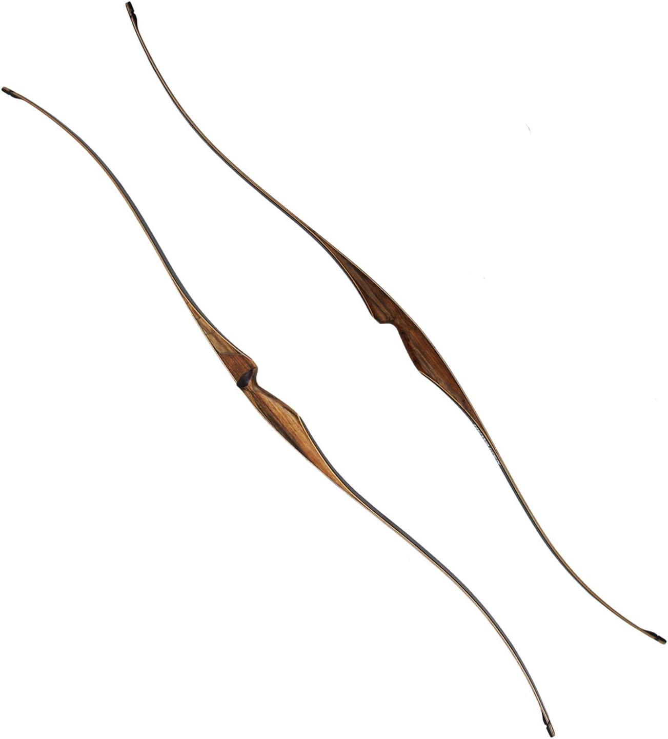 Topbows Sparrow 54" Traditional Long Bow 20-35LBs Draw Weight One-Piece Longbow Recurve BowRight Hands for Beginner Women Teens