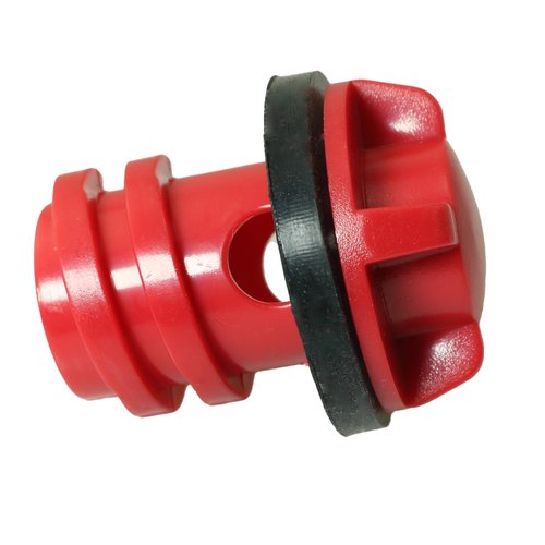 YTgilo Insulated Cooler Drain Plug Leak Proof Accessory for Coolers Replacement Plug for Cooler Drain Plastic Cooler Drain Plug Red