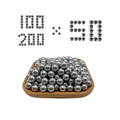 100 x .50 Cal Paintballs, for Self Defense and Shooting Practice, 2.7Gram .50 Caliber Aluminum Slingshot Ammo for T4E TR50/HDP50/HDR 50