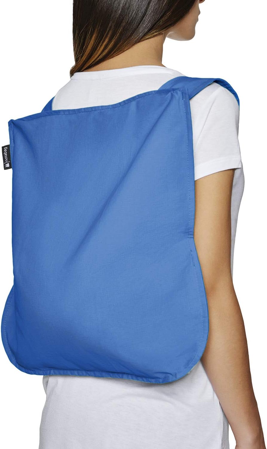Notabag Original 2 in 1 Backpack and Bag – Backpack waterproof – reusable grocery bags foldable – clever design for more flexibility – backpack waterproof – grocery tote bag