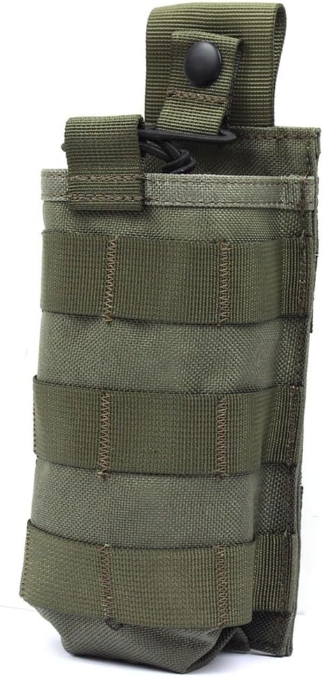 Tactical Radio Pouch - 1000D Tactical Molle Two Way Radios Holder Case for Walkie Talkies