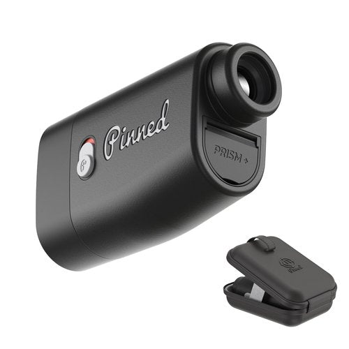 Pinned Prism Slope Golf Rangefinder - Golf Distance Rangefinder with Slope - USB Rechargeable, Pinned Locked Vibration Laser Range Finder - Range Finder Accessories & Gift for Men and Women