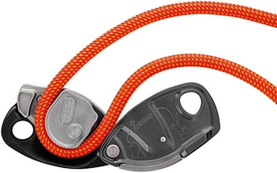 PETZL Orange GRIGRI + Plus Climbing Belay Device