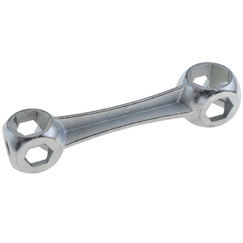 safycaby Bicycle Hexagon Wrench 10 in 1 Bone Shape Hexagon Wrench 6-15mm Hexagonal Wrench Bicycle Tool 1PCS