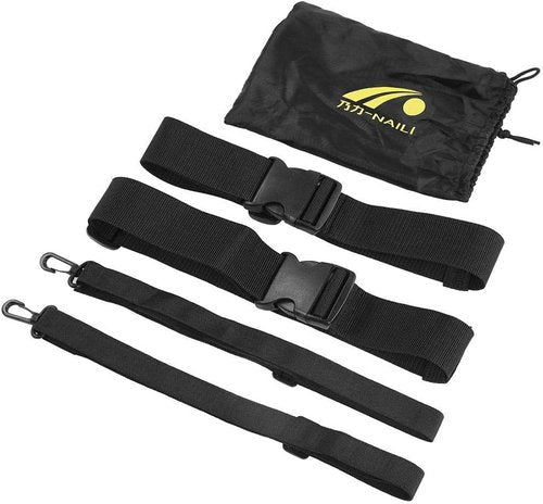 Dilwe Speed Bands, Nylon Training Belt Evasion Belts with Carry Pouch for Exercise Fitness Training Playing Game