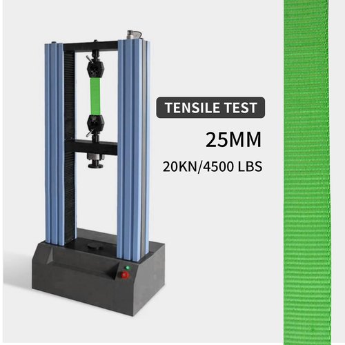 SEPEAK 1 inch Nylon Tubular Webbing, 20kN/4500 lbs, Heavy Duty Climbing Strap for Rescue, Outdoor Climbing, Firefighting, Rigging, Ziplining, Anchoring,Hanging,1pc,Green,5 Yard