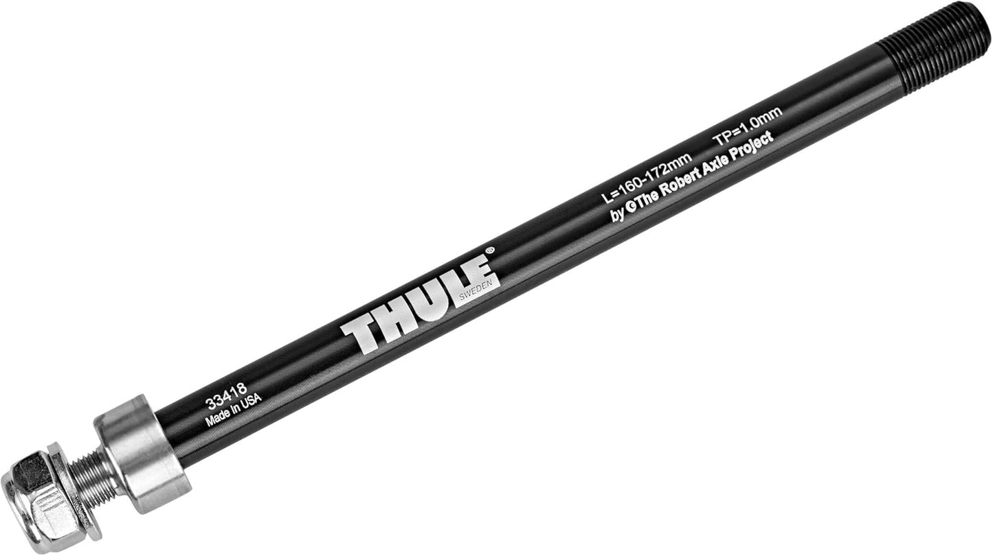 Thule Thru Axle 160-172mm (M12X1.0) Bike Child Seats, silver