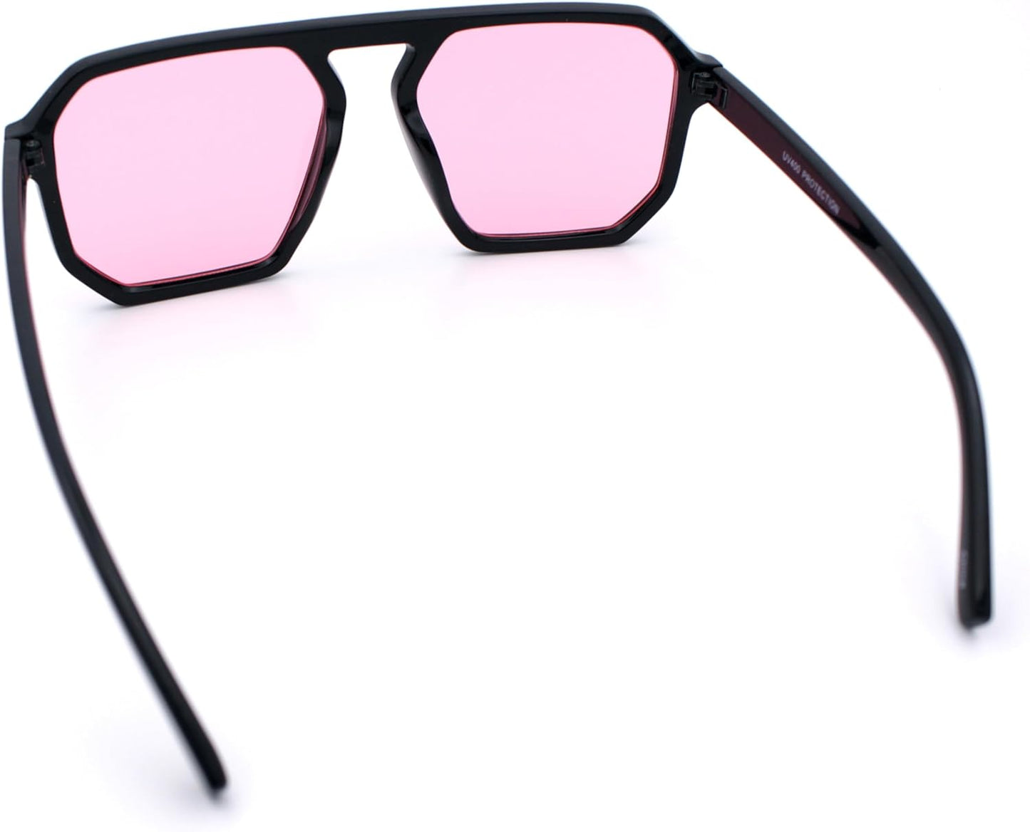 SA106 Mens Octagon Geometric Plastic Racer Mob Pilots Sunglasses
