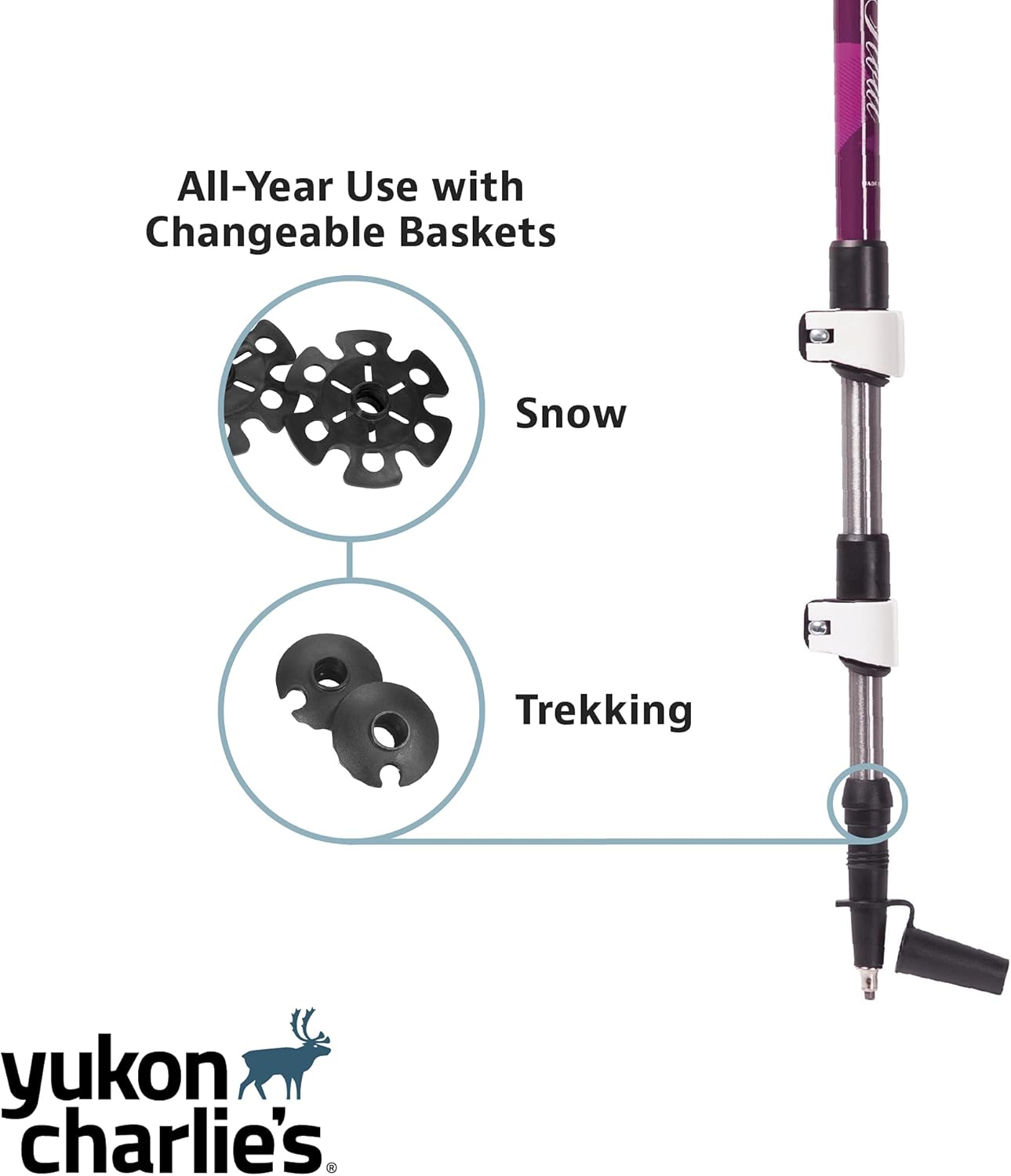 YUKON CHARLIES ADVANCED FLOAT Trekking Poles