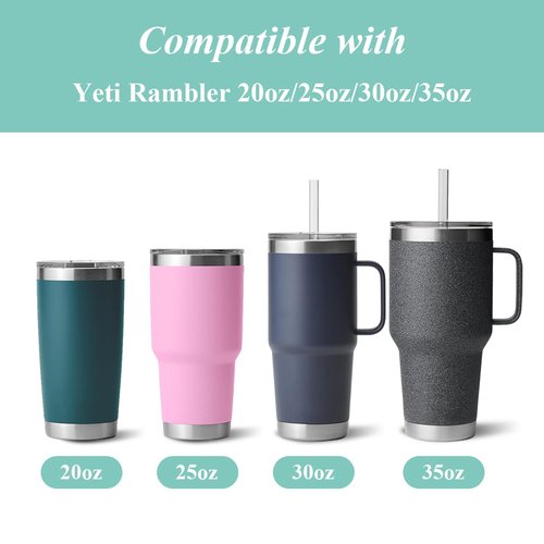 WSGALARY 2 PCS Silicone Protective Boot for Yeti Rambler 20oz/25oz/30oz/35oz Tumbler, Anti-Slip Protective Silicone Water Bottle Bottom Boot Sleeve Cover for Yeti Tumbler [Transparent+Transparent]