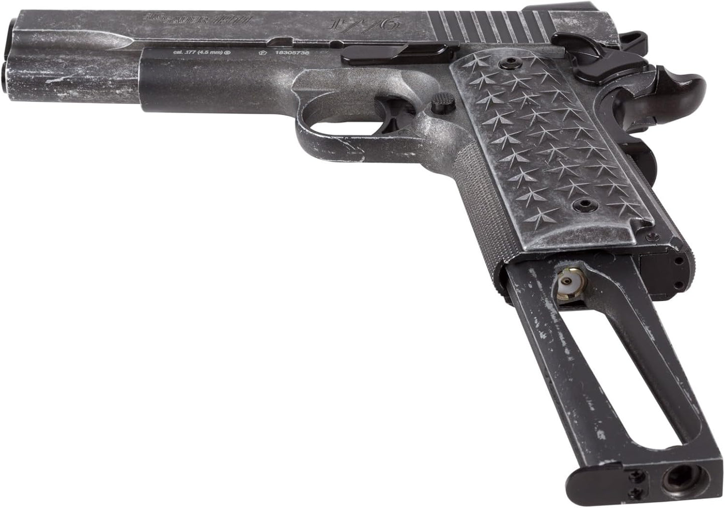 Sig Sauer 1911 We The People Semi-Automatic CO2 4.5mm Steel BB Air Pistol | Functional Takedown Lever for Field Stripping