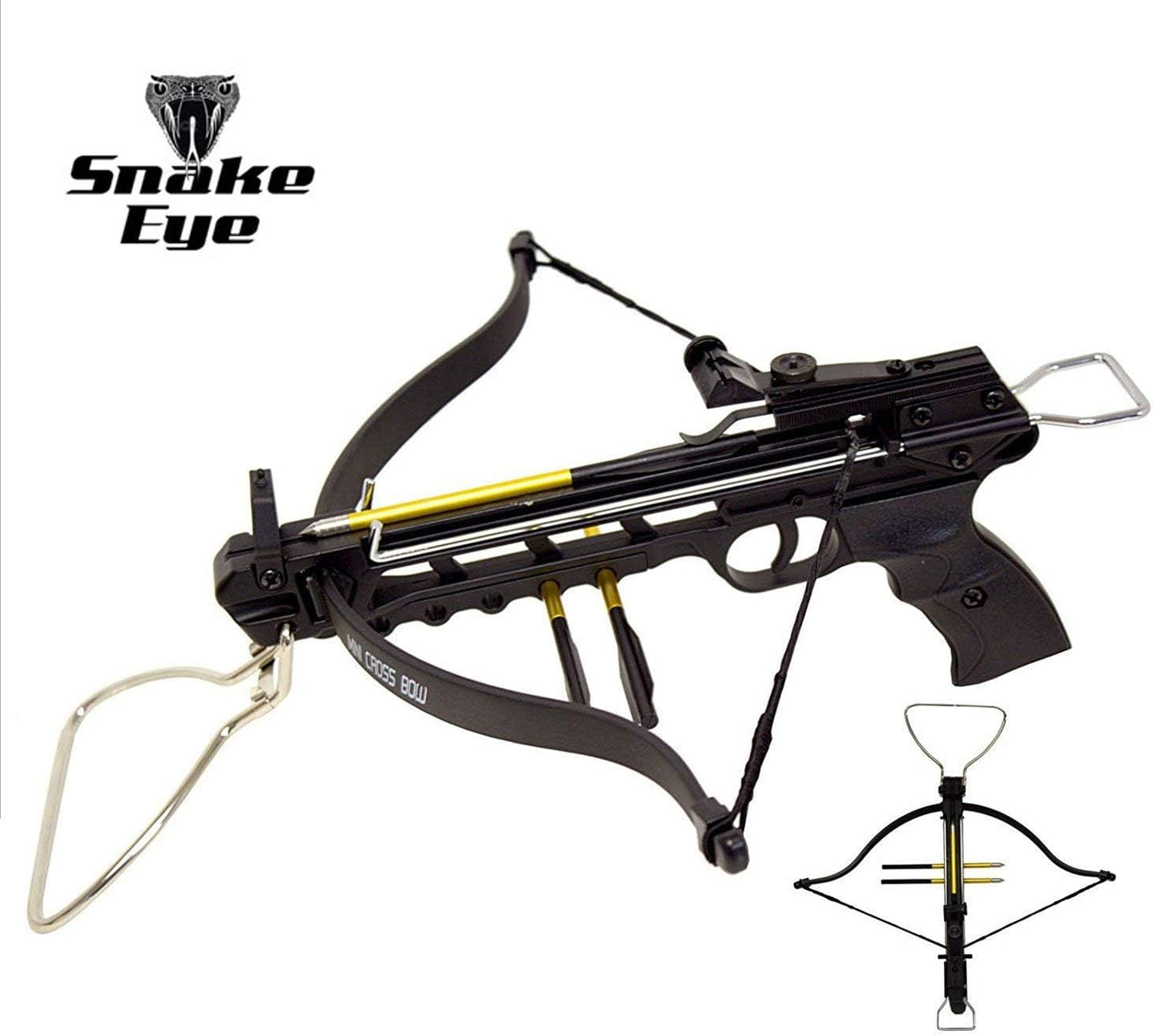Snake Eye Tactical Cobra-System Self-Cocking-Pistol Crossbow 80 lbs 225 FPS