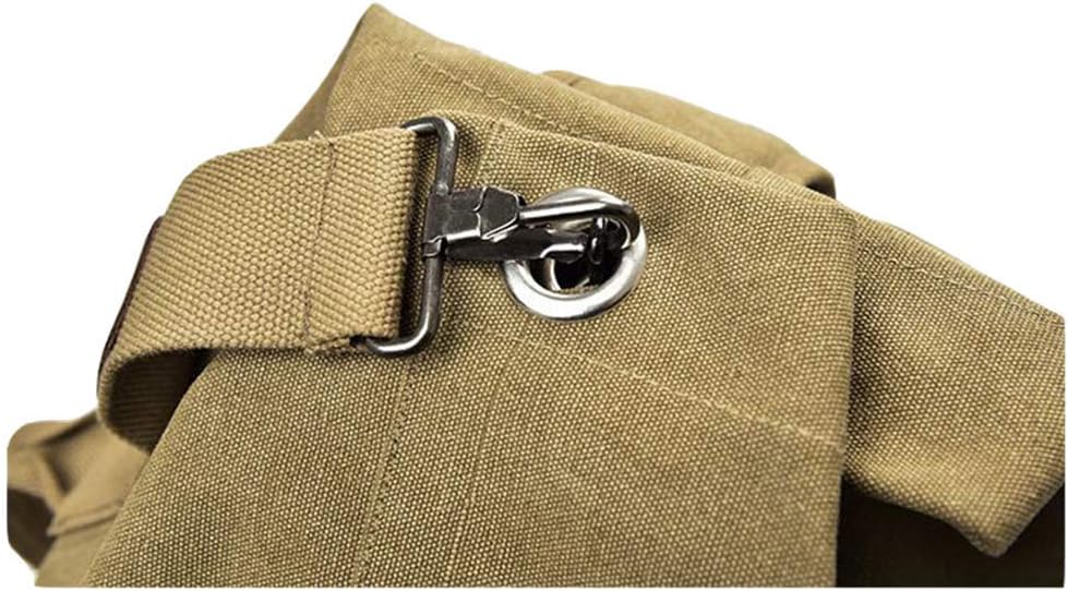 Military Duffel Bag Top Load Double Strap Canvas Backpack Army Travel Big Size