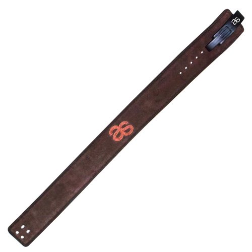 Premium Lever Buckle Powerlifting Belt Genuine Leather 13mm Thick 4" Wide Unisex Belt for Gym Lower Back Support for Gym Workouts Deadlifts Squats Heavy Weightlifting (Dark Brown, X-Large)