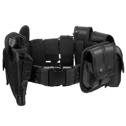 HipierFx 10 in 1 Tactical Duty Belt Military Police Battle Belt Versatile Modular Equipment System for Law Enforcement