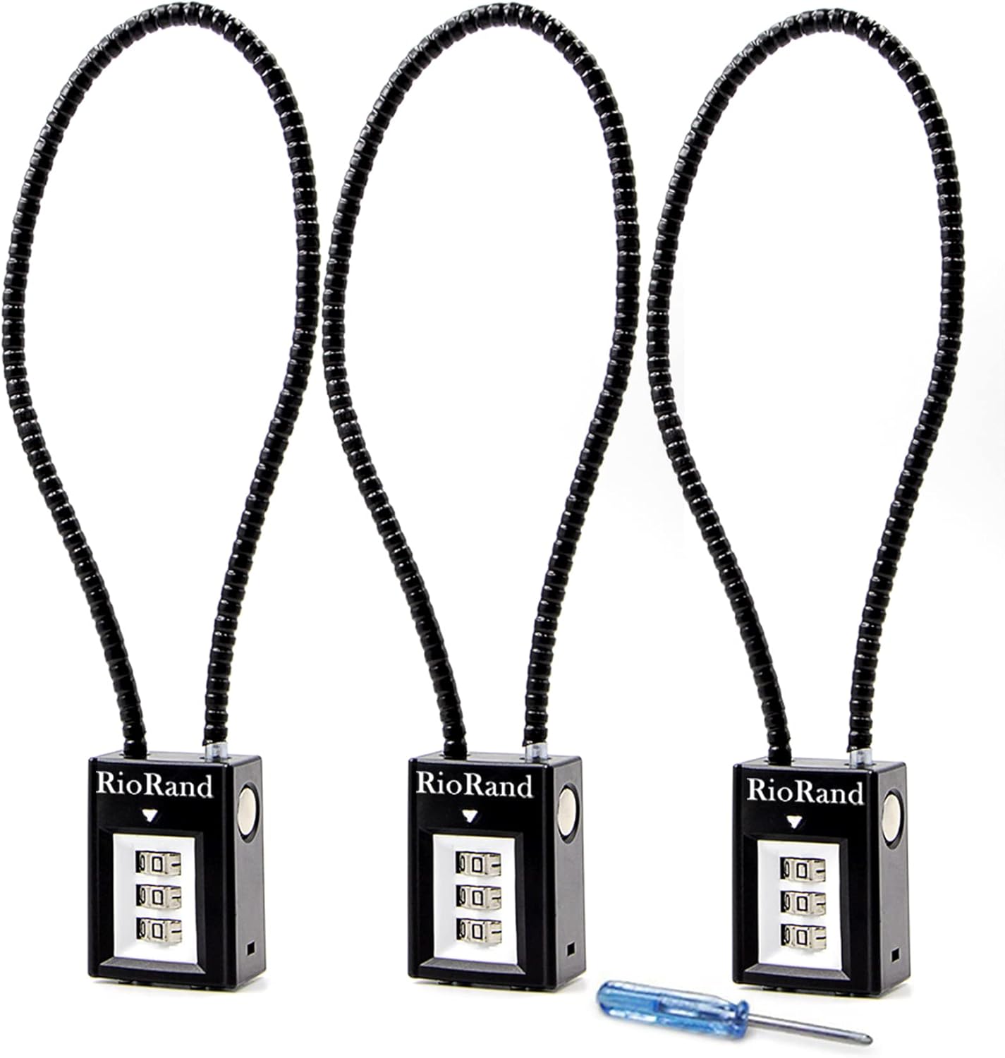 RioRand Trigger Lock 3 Digit Combination 15 Inch Gun Cable Lock