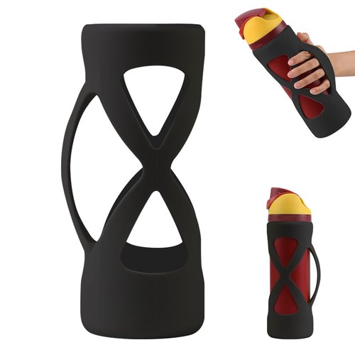 Wrap Protector Boot for Owala Water Bottle, Silicone Bottle Sleeve with Handle,Water Bottle Boot for Owala Accessories, Silicone Boot for Owala 24 Oz, Bottle Cover for Gym, Sport, Bike