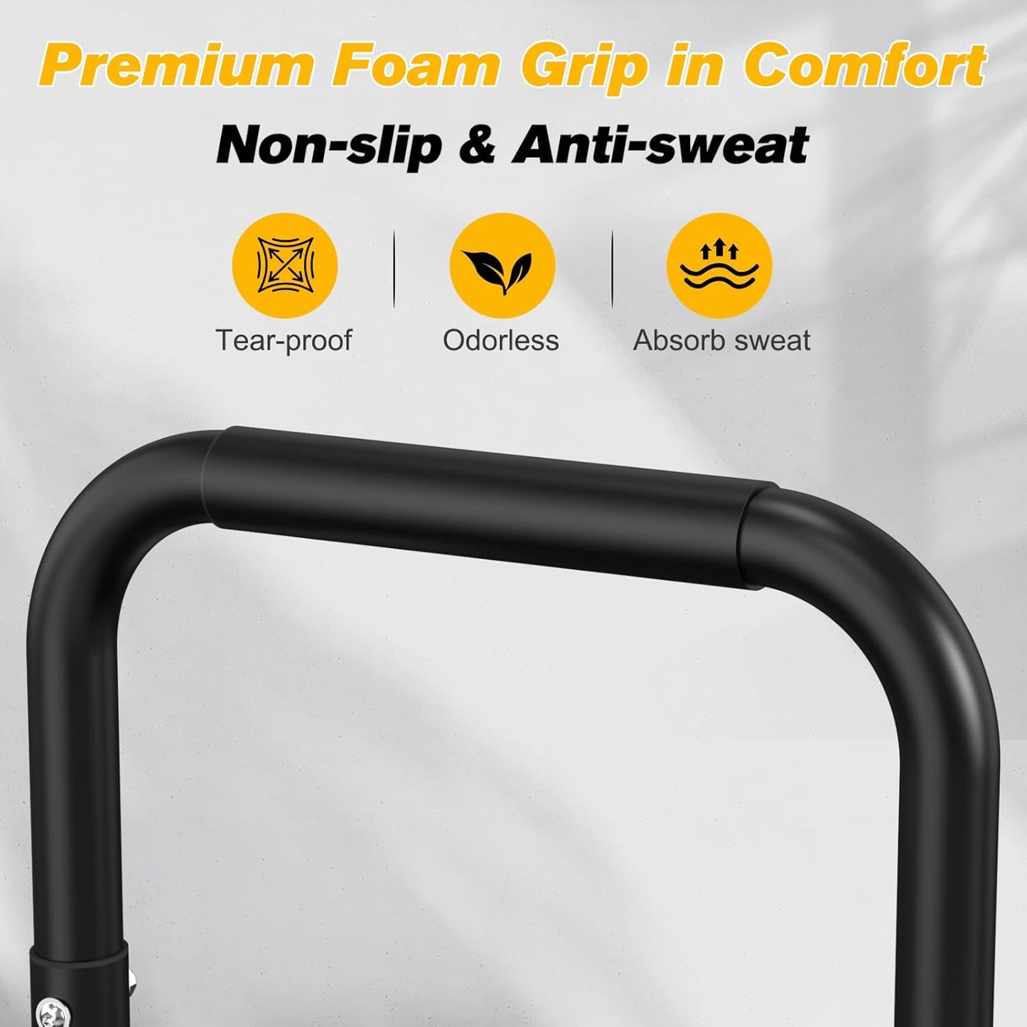 RELIFE REBUILD YOUR LIFE Dip Station Functional Heavy Duty Dip Stands Fitness Workout Dip bar Station Stabilizer Parallette Push Up Stand