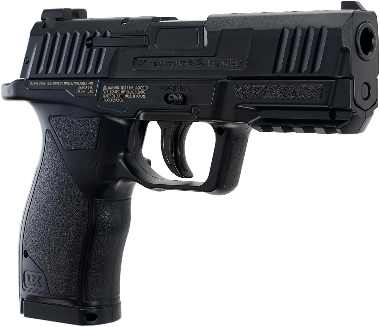 Umarex MCP .177 Caliber BB Gun Air Pistol Kit - Includes BBS, CO2 Cartridges, and Safety Glasses