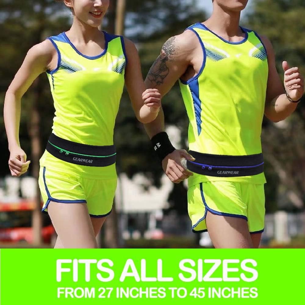Running Phone Holder for Women and Men|Runner Running Belt Waist Band for Workout Fitness Walking Jogging Exercise Sport