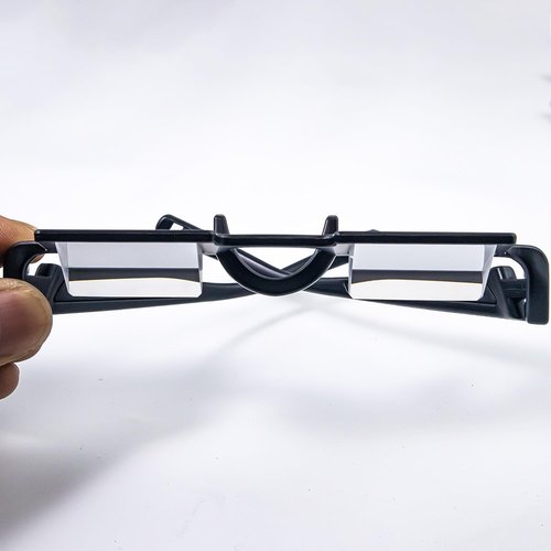 reiliva Belay Glasses for Rock Climbing, 90 Degree Upward Prism Glasses for Outdoor Climbing Light Weight Climbing Belay Glasses Prevent Neck Fatigue for Rock Climbers