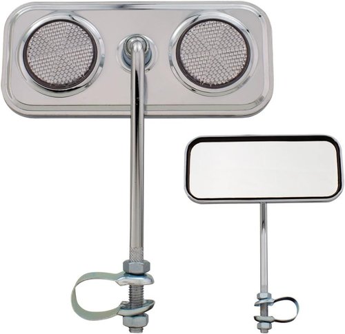 Fenix Rectangle Mirror Chrome, Various Reflector Colors