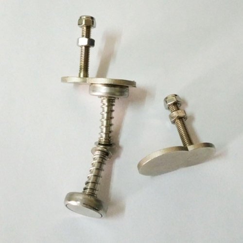 Magnetic Buckle fold bicycle special Magnet magnetism(silver)