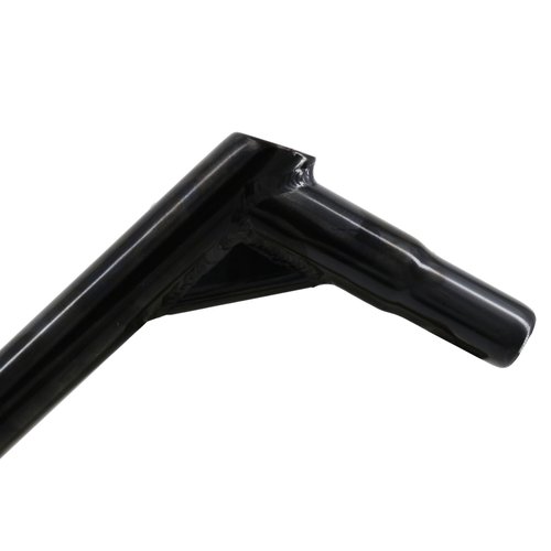 WEERAS Bicycle Seatpost, Iron Seatpost Length 350mm, Black, for BMX (27.2mm)
