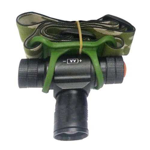 Psdndeww 5Pcs Soft Elastic Headlamp Stand Cycling Lights Mount Bands Silicone Headlamp Flashlight Holder Elastic Bands Enduring