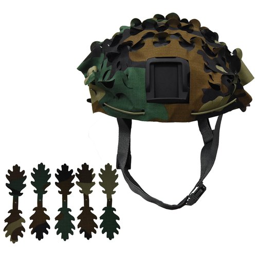 LOOGU Tactical Helmet Cover, Breathable Mesh Camo Camouflage Helmet Cover Great for Tactical Military Gear Combat Fast Helmet (Helmet Not Included)