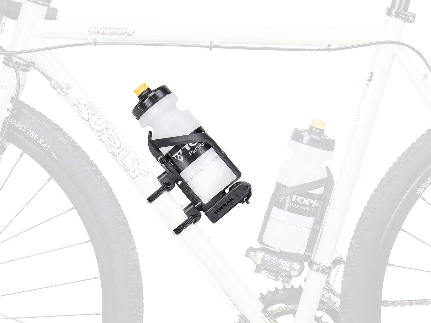 Topeak Versa Bike Mount (2 Piece per Set), Black, 20-60mm