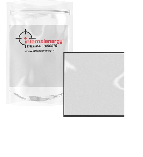 Internal Energy 30-Pack Night Vision Thermal Targets – Passive Zeroing Range Targets for Rifle Shooting, Extra-Bright Thermal Squares for Outdoor Night Practice