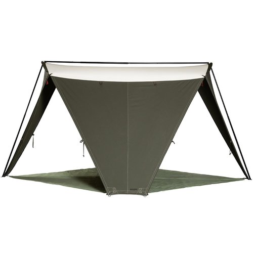 Springbar Leisure Port Canvas Canopy Shade Tent Convertible Pop-Up Shelter (OD Green)