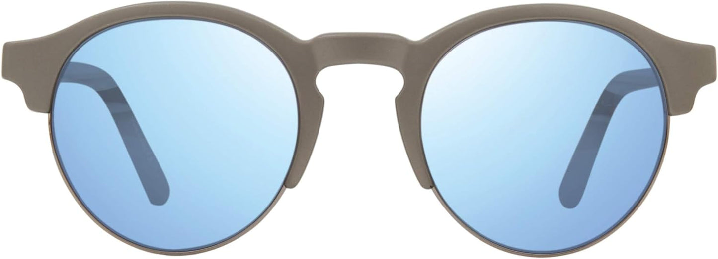 Revo Women's Unisex Re 1066 Reign Round Polarized Uv Protection Sunglasses