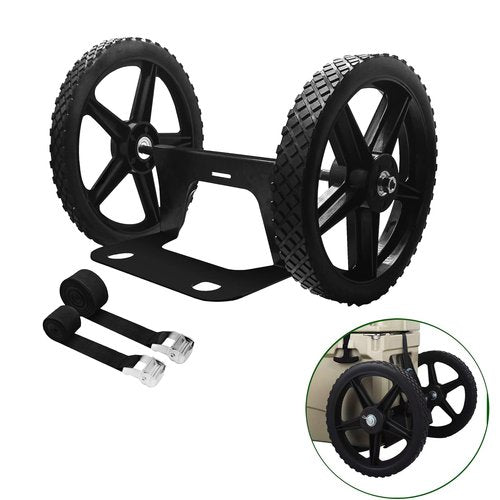 Cooler Wheel Kit for Yeti/RTIC/Igloo Cooler Carts - Universal Heavy Duty Wheel Kit