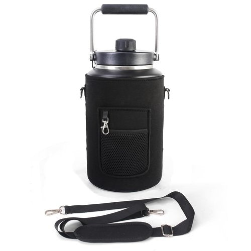 1 Gallon Jug Holder Compatible with Yeti/RTIC One Gallon Jugs, Carrier/Pouch Sleeve for Outdoor Camping, Hiking,Gym