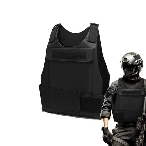 BEAUTI4U DURABLE CORDURA TACTICAL MILITARY VEST FOR MEN - ADJUSTABLE AIRSOFT VEST WITH MULTIFUNCTIONAL POCKETS, IDEAL FOR OUTDOOR TRAINING, HUNTING, AND COSPLAY