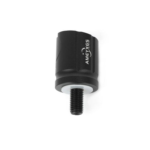 AMEYXGS Archery Quick Disconnect Matte Black 0/5/8/10 Degree for Compound&Recurve Bow Stabilizer Hunting or Target Practice (10 Degree)