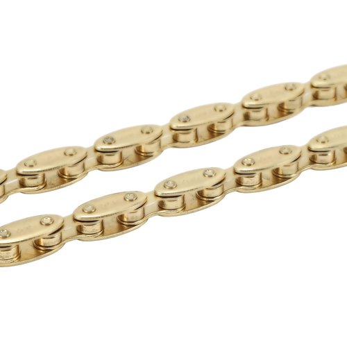 JAOCDOEN Olive Chain High Strength Single Speed 100 Link Gold Chain for Fixed Gear BMX