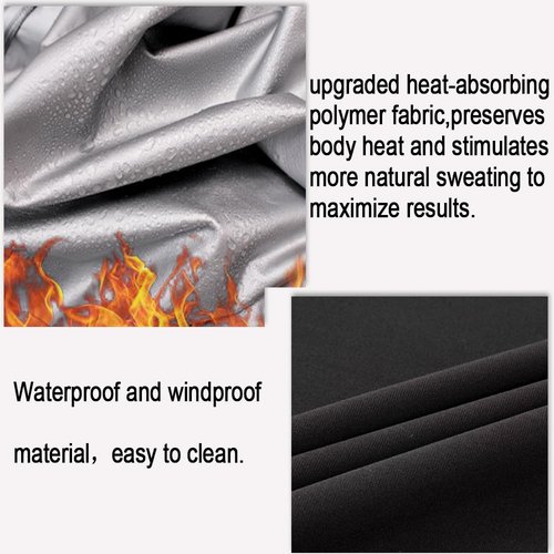 LAZAWG Sauna Suit Womens Long Sleeve Lightweight Zipper Workout Women Sweat Suits for Gym Running Exercise
