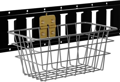 DC Cargo Mall E Track Basket – Bolt-On Wire Bin Organizer – Compact E Track Storage & Accessories for Trailers and Trucks