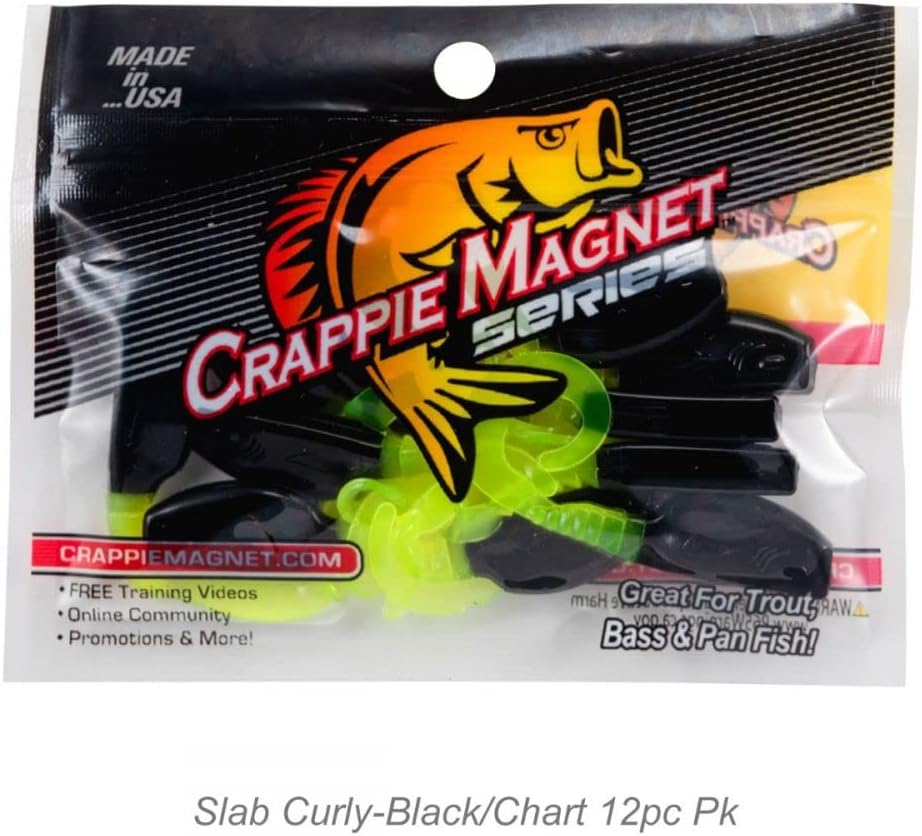 Slab Curly 12-Piece Curly Tail Jig Pack