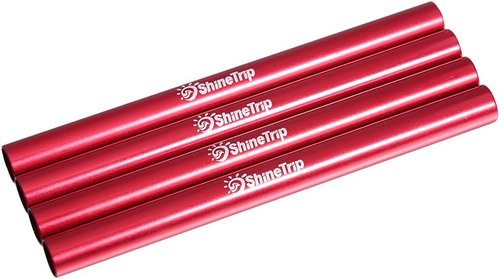 4Pcs Tent Repair Poles, Aluminium Alloy Tent Pole Replacement Tube Kit for Diameter 7.9-8.5mm Tent Poles Replacement Tent Pole Repair Kit