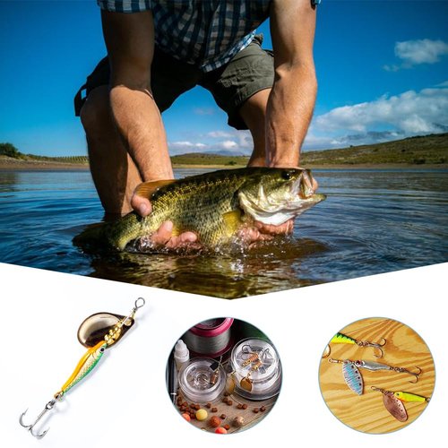 SUPERFINDINGS 120Pcs 4 Bags 4 Styles Stainless Steel Wire Spinner Baits 8.7-16cm Stainless Steel Fishing Spinner Shaft Fishing Looped Spinner Shaft for Fishing Lure Making Supplie